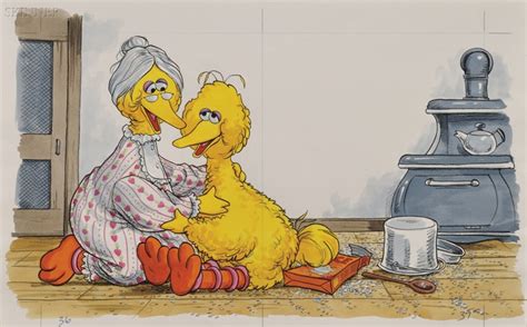 But Big Bird You Did Help Said Granny An Illustration From Get Well