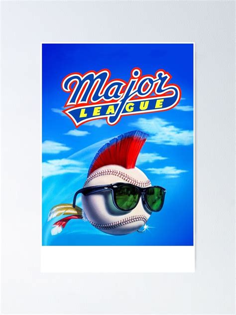 "Major League movie poster - 80s sports classic" Poster for Sale by ...