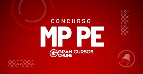 Novo Concurso PE Concurso MP PE Ofertou 23 Vagas Validade Retomada