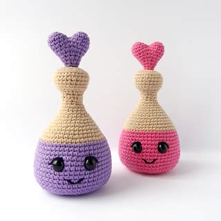 Ravelry Amigurumi Love Potion Bottle Pattern By Yuliia Matiienko