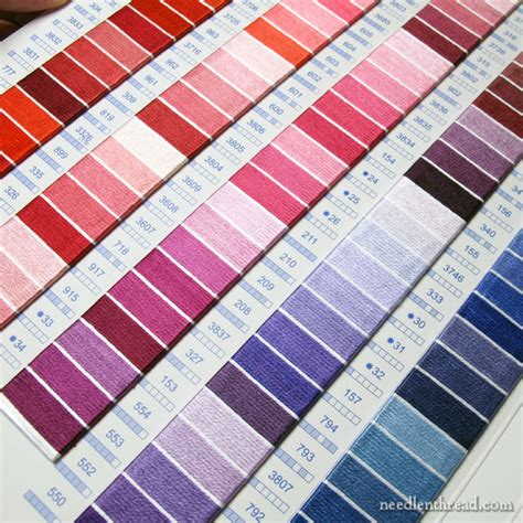 Dmc Thread Color Chart Gemma Graphic