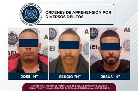 Detienen En Tijuana A Tres Hombres Que Contaban Con Orden De