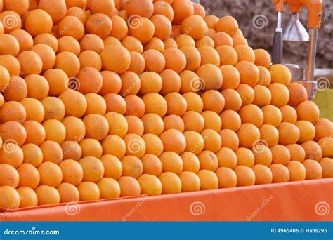 Stack Of Orange Royalty Free Stock Image Image 4965406