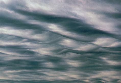 Mammatus Turbulence Under A Cumulonimbus Cloud Photograph by Pekka ...