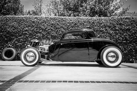 1934 Ford Coupe Custom Hot Rod Rods Vintage Wallpapers Hd