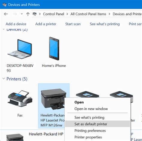 C Mo Configurar La Impresora Predeterminada En Windows