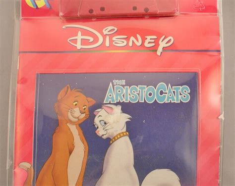 Walt Disney 1988 The Aristocats Read Along Cassette And Book Factory Sealed Vintage Toy Etsy