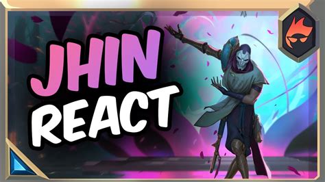 Jhin Reveal Reaction Legends Of Runeterra Youtube