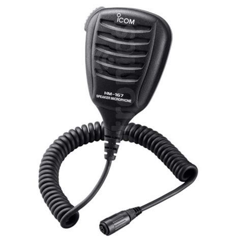 Icom HM 167 IC M71 IC M73 Remote Speaker Microphone Radiotronics UK