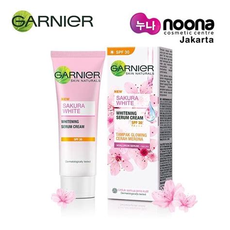 GARNIER SAKURA GLOW HYALURON SERUM CREAM Lazada Indonesia