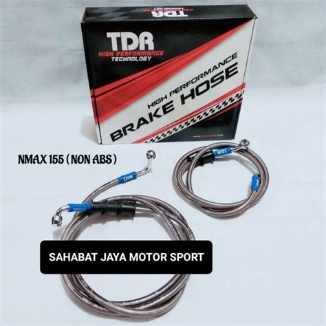 Jual Selang Rem Set Tdr Depan Belakang Nmax Non Abs Original Tdr Racing