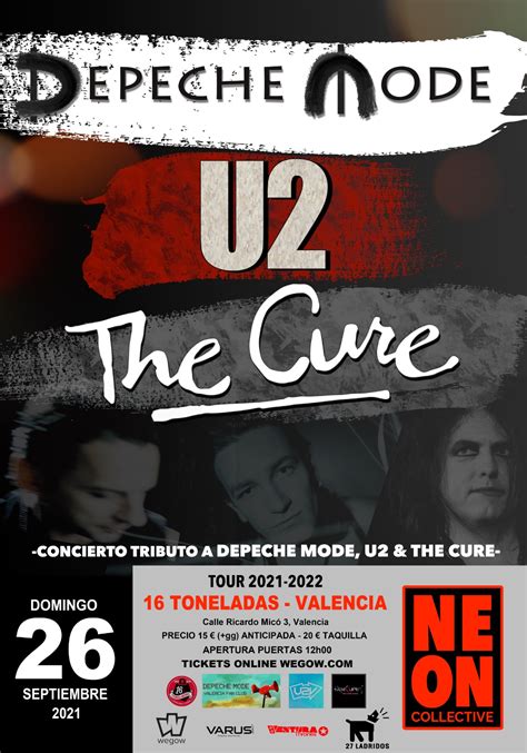 Depeche Mode U The Cure Tributes By Neon Collective Toneladas