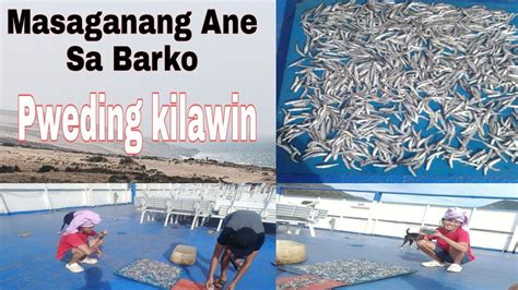 Masaganang Ani Sa Barko Ang Dami Naming Nahuling Isda May Pang Ulam