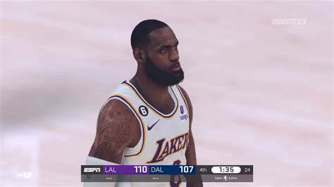 NBA 2K23 Gameday Mode Mavericks Vs Lakers Ultra Realistic Gameplay