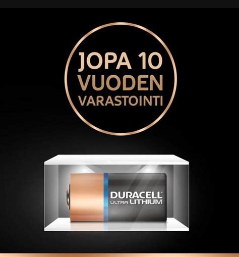 CR2 Lithiumparisto 3V Duracell UltraM3 Photo Akkunetti