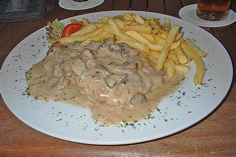 Champignon Zwiebel Rahm Schnitzel Von Iris Chefkoch