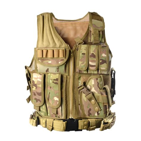 Outdoor Police Tactical Vest Camouflage Military Body Armor Sports Wear