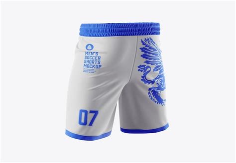 Premium Psd Soccer Shorts Mockup