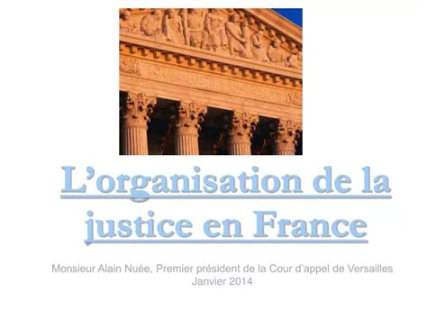 Ppt Lorganisation De La Justice En France Powerpoint Presentation