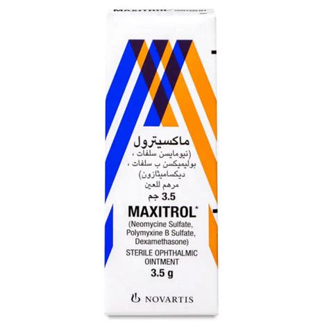 Maxitrol 1 Eye Ointment 35 Gm