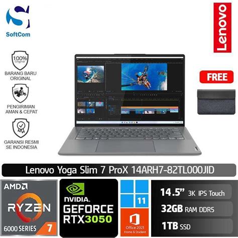 Promo Lenovo Yoga Slim Prox Jid Ultrabook Ryzen Hs Gb Tb