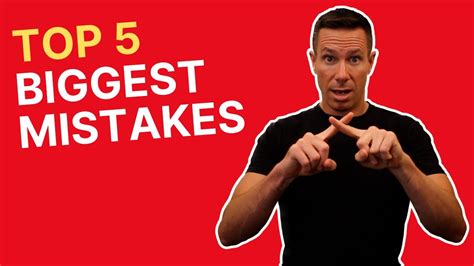 Top 5 Biggest Mistakes New Investors Make Youtube