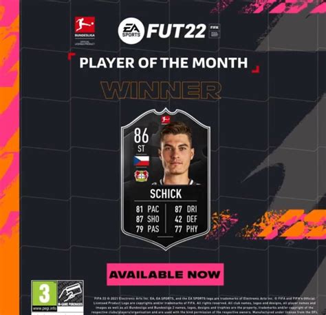 Fifa 22 Sfida Creazione Rosa Schick Potm