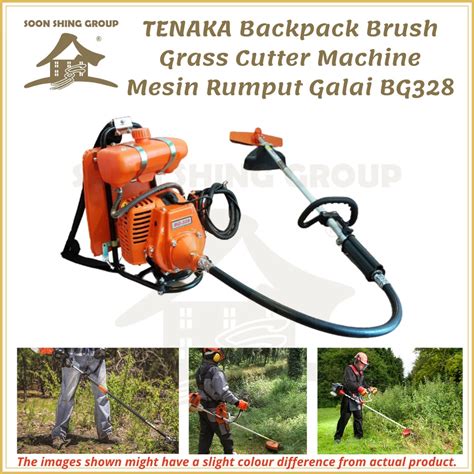 TENAKA Backpack Brush Grass Cutter Machine Mesin Rumput Galai BG328