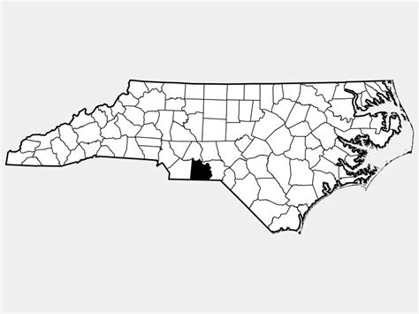 Anson County, NC - Geographic Facts & Maps - MapSof.net