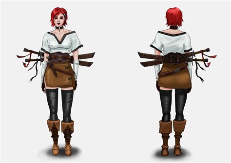 Artstation Female Character Concept