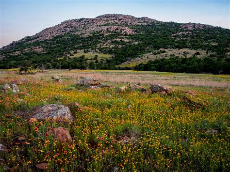 Wichita Mountain Color Photograph By Buck Buchanan Fine Art America