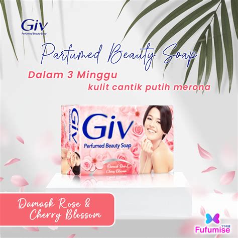 Giv Sabun Batang G Perfumed Beauty Soap Skincare Soap Sabun