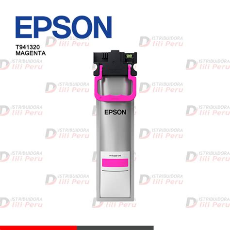 TINTA EPSON T941320 AL Para Workforce Wf C5210 Wf C5290 Wf C5710 Wf