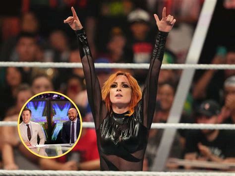 I Love Him Becky Lynch Reveals Which Recent Wwe Release Left Her