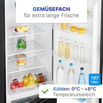 Bomann Kühlschrank mit Gefrierfach 180cm hoch Kühl