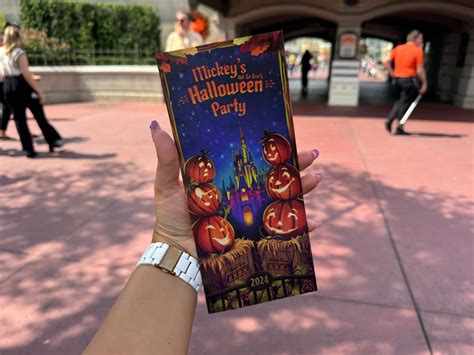 First Look At 2024 Mickey’s Not So Scary Halloween Party Map Disney By Mark