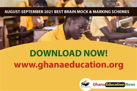 September Bece Mock Exam Questions Marking Schemes