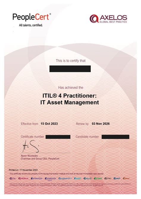 Itil® 4 Practitioner It Asset Management Practice E Learning In English Self Paced Training