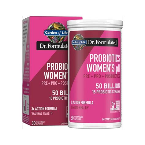 Garden Of Life Dr Formulated Probiotics Womens Ph Pre Pro Postbiotics