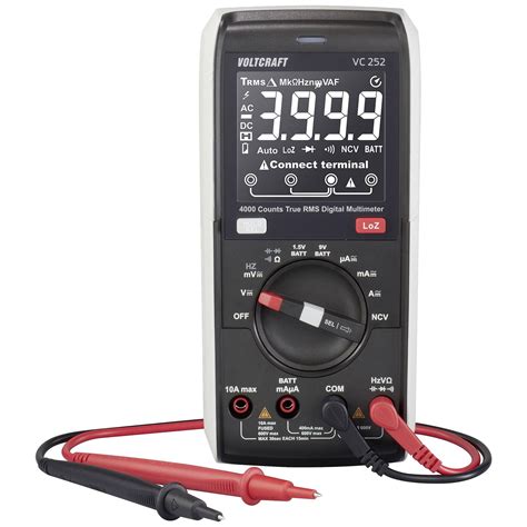 Vc Voltcraft Digital Multimeter Lcd U I D Bat Ncv True