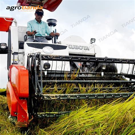 Agricultural Machinery Of Kubota Similar Wheat Rice Combine Harvester