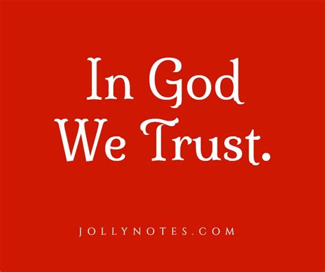 In God We Trust: 7 Bible Verses about Trusting In God. In God I Trust ...