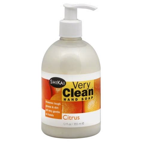 ShiKai Very Clean Citrus Liquid Hand Soap 12 Fl Oz Smiths Food And Drug