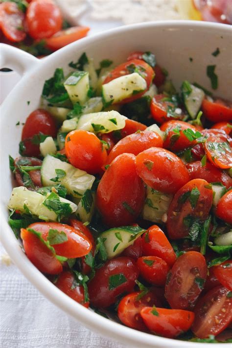 Moroccan Tomato Salad Recipe Moroccan Dishes Moroccan Salad