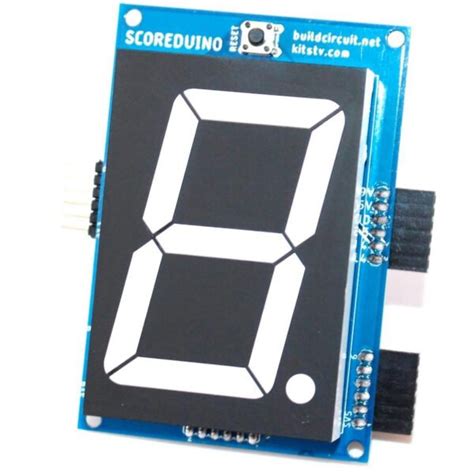 Common Anode Seven Segment Display Driver Buildcircuit