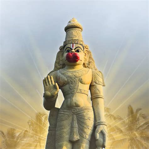 Tallest Hanuman Statue Sree Seetharamaswamy Temple