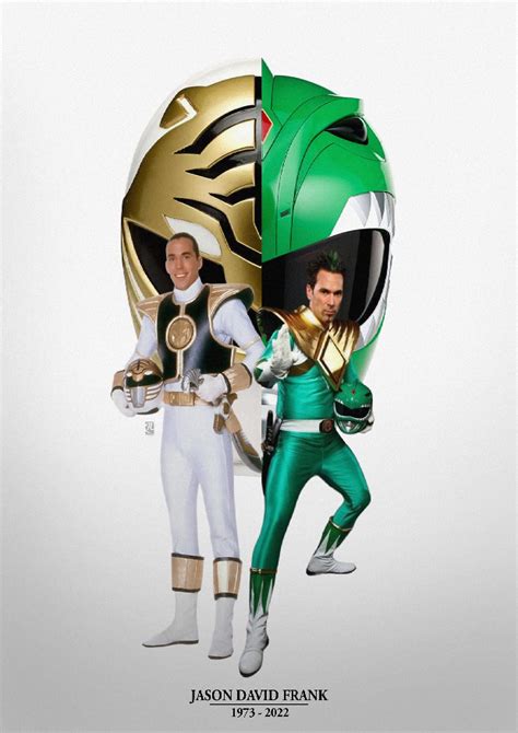 Mighty Morphin Power Rangers Jason David Frank Memorabillia A4 Photo ...