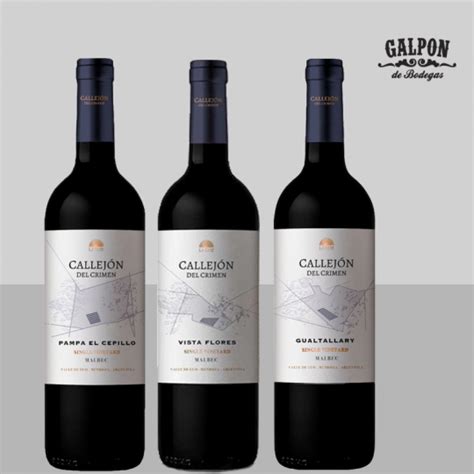 Combo Callejon Del Crimen Sv El Cepillo Malbec Callejon Del Crimen Sv