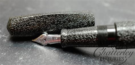 Nakaya Dorsal Fin Version I Black Ishime Kanshitsu Fountain Pen