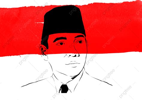 Ir Soekarno Dengan 라타르 벤데라 메라 푸티 Ir Soekarno 수카르노 Png 수카르노 벡터 Png 일러스트 및 Psd 이미지 무료 다운로드